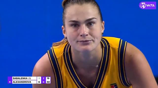 Aryna Sabalenka Vs. Ekaterina Alexandrova | 2021 Moscow Quarterfinal | WTA Match Highlights