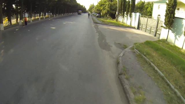 Велопробег Тбилиси - Рустави - 28 км. (на работу) смотреть онлайн