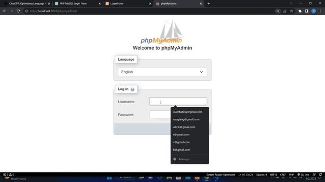 Simple login form in php and mysql using AI chatgpt смотреть онлайн