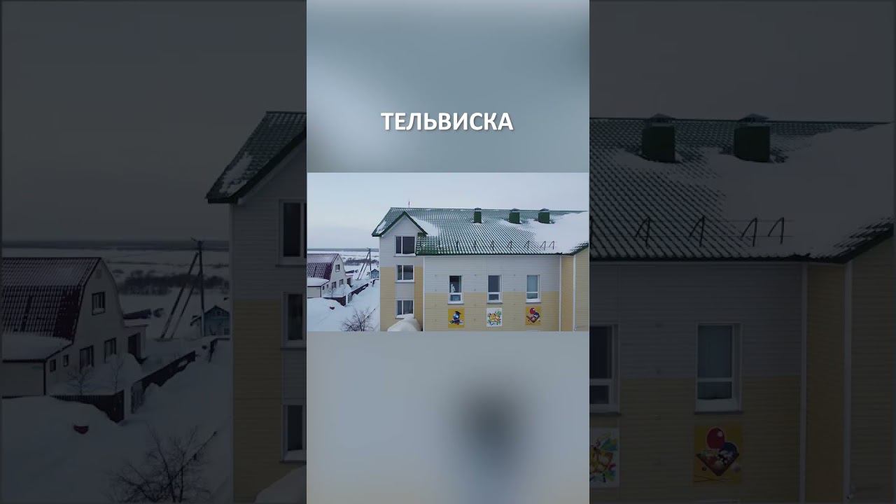 ТЕЛЬВИСКА СЕЛО В ЗАПОЛЯРНОМ РАЙОНЕ 3 SHORTS #SHORTS смотреть онлайн