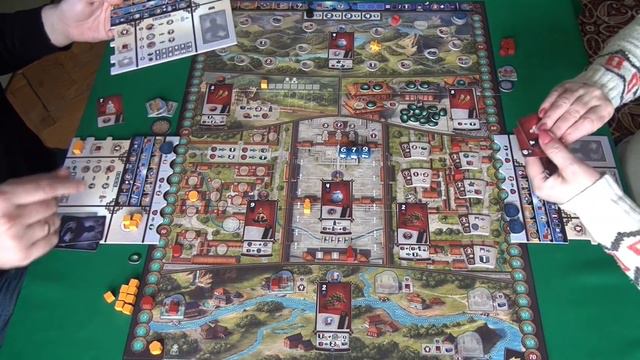 298 Запретный город - играем в настольную игру. Gùgōng - board game. смотреть онлайн