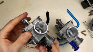 Дорогой Карбюратор VS  дешевый с АЛИ. Сравнение pwk 30 keihen и pwk 30 с али (no name)