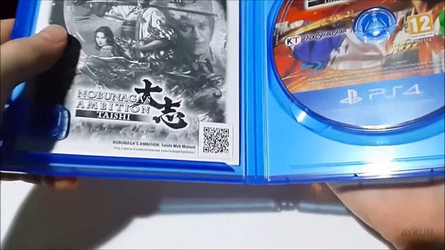 Nobunaga's Ambition Taishi PS4 Unboxing смотреть онлайн