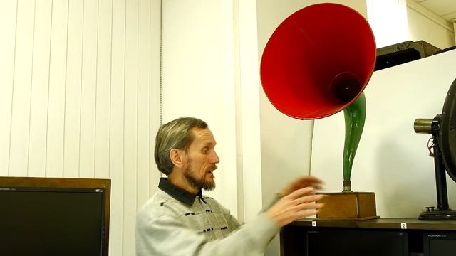 НРЛ - Голос В.И. Ленина через первый советский рупорный громкоговоритель конструкции Б. Бруевича смотреть онлайн