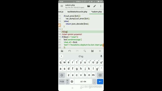 Aqlli bot yasash! 1-qism смотреть онлайн