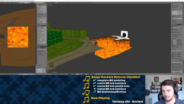 Banjo-Kazooie Returns (4/03/20) - Custom Level Modeling смотреть онлайн