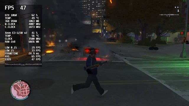 Grand Theft Auto IV - 1080p - Xeon E3-1230 v2 - GTX 1060 - 16GB RAM смотреть онлайн