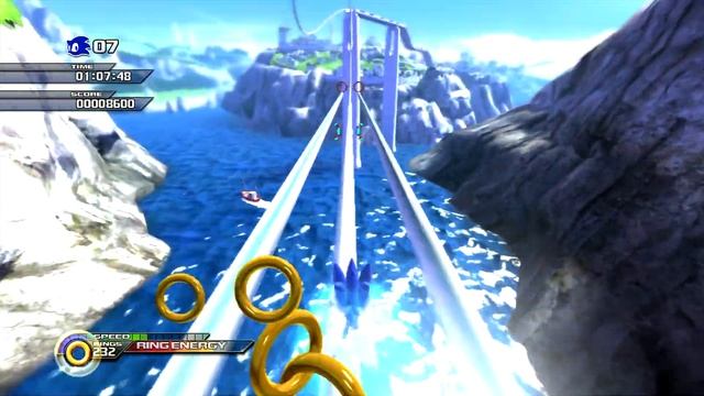 Sonic Unleashed - геймплей полностью Xbox 360 Demo смотреть онлайн