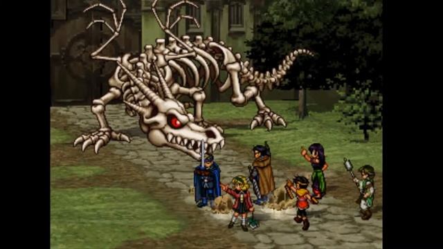 SUIKODEN II HARDCORE MODE BOSS FIGHT || Bone Dragon смотреть онлайн