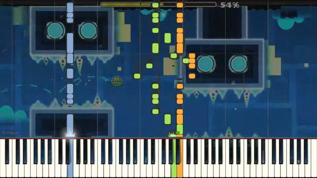 Geometry Dash – Clubstep (Piano Cover)