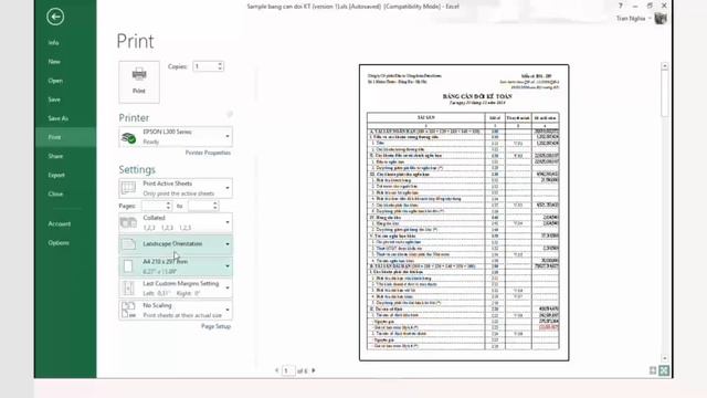Cách trình bày, căn chỉnh trang in trong excel 2003 - 2007 - 2010 смотреть онлайн