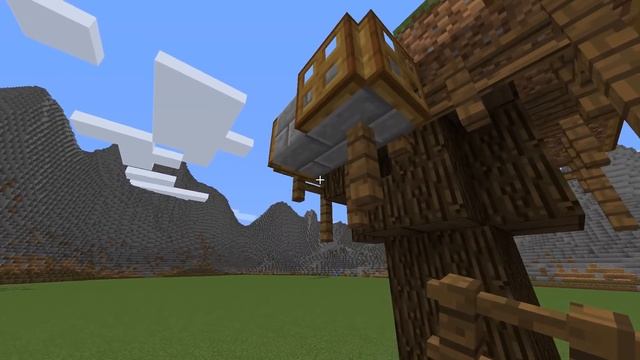 How to Build a Dark Oak Treehouse | Minecraft смотреть онлайн