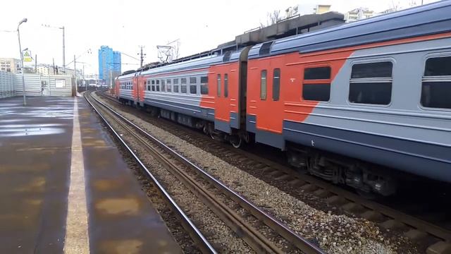 ЭЛЕКТРОПОЕЗД ЭД4М-0456 МОСКВА-ИКША смотреть онлайн