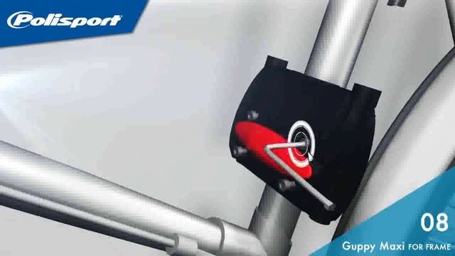 POLISPORT Montage des sièges enfant Guppy sur cadre de vélo смотреть онлайн