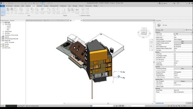 How to load IFC into to Revit смотреть онлайн