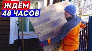 Закупили недорогой материал для чистовой отделки. Чем утеплили дверь?