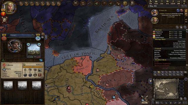 Pagan German Empire - Crusader Kings 2 #5 Crusader Hacks смотреть онлайн