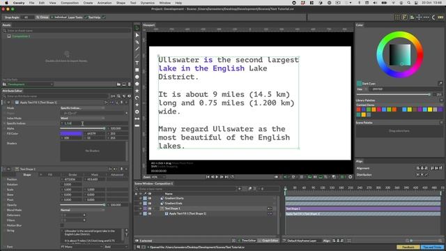 Features | New features for Text and Drawing in Cavalry 1.2 смотреть онлайн