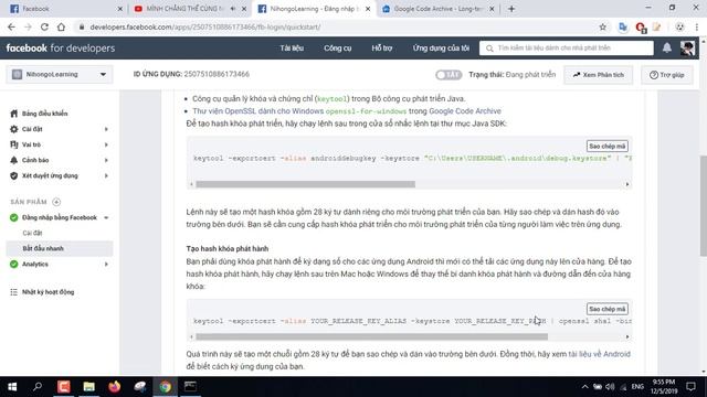 get key hash facebook 2019 (Tạo hash khóa phát hành) смотреть онлайн