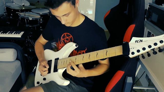 Archspire - Involuntary Doppelgänger Guitar Cover смотреть онлайн