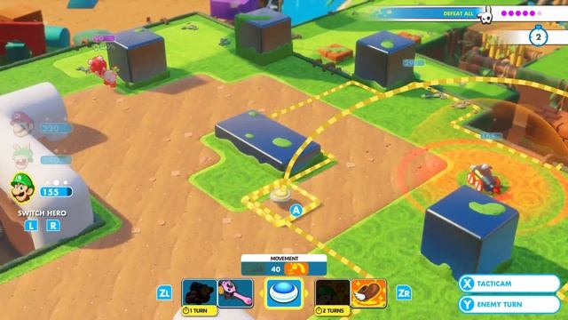 Mario + Rabbids - Secret World Walkthrough Part 1 The Hidden Bridge смотреть онлайн
