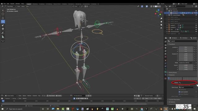 BLENDER + ROKOKO IK Rigging (2 Minutes!!!)