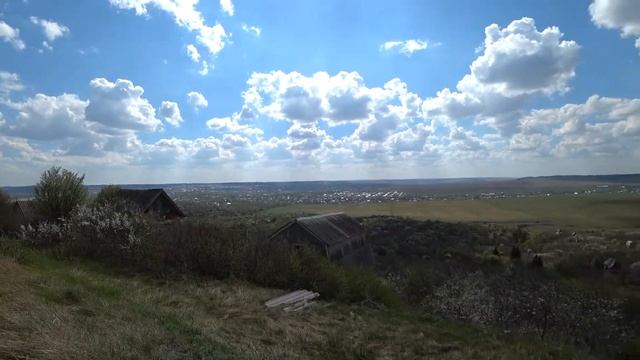 Вятские Поляны панорама на район старого аэропорта, Н.Тойму. смотреть онлайн
