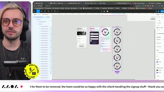 [Jun 16, 2022] Full on Design help today! | Figma and Design help смотреть онлайн