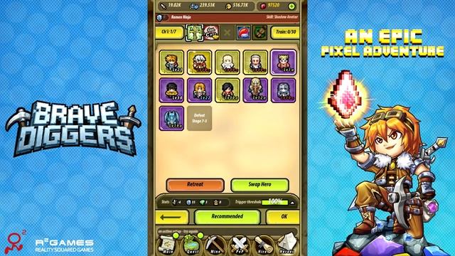 Brave Diggers - Game Overview смотреть онлайн