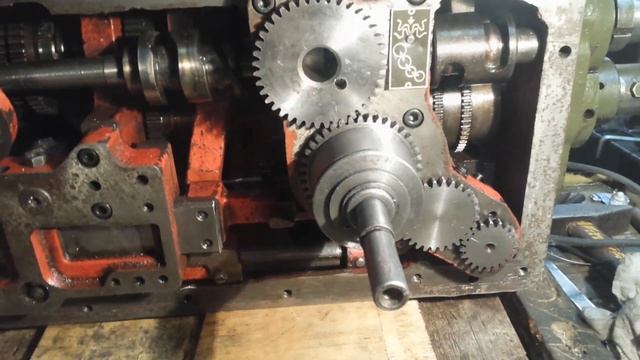 Ремонт коробки подач станка 1К62 Основной механизм ч3 смотреть онлайн