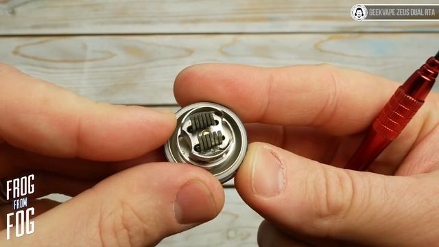 GeekVape Zeus Dual RTA 4ml. Хорошая непроливайка, но не моя...????