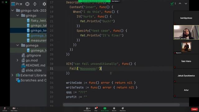 [ Golang Poland #7 ] - Alexander Egurnov - Ginkgo & Gomega смотреть онлайн