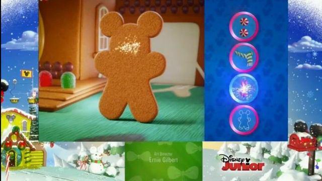 Mickey's Gingerbread Mouse Decoration Game смотреть онлайн
