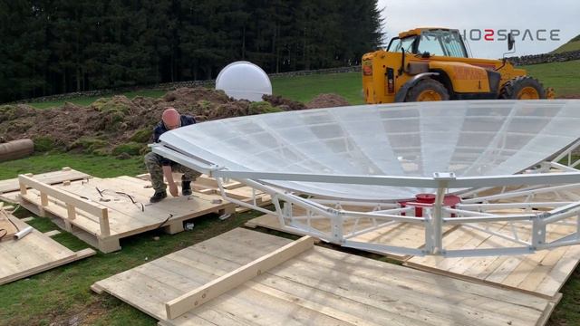 SPIDER 500A professional radio telescope installed in Scotland смотреть онлайн