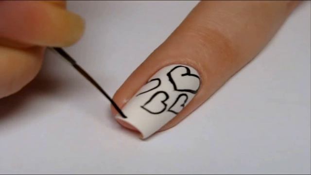 Маникюр ко дню Святого Валентина. Manicure on Valentine's Day смотреть онлайн