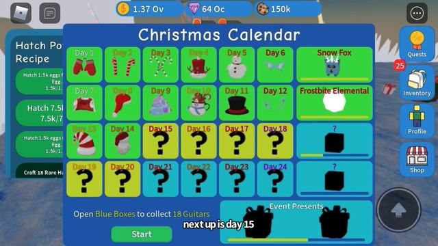 Completing the Christmas 2021 Advent Calendar! | Roblox: Unboxing Simulator смотреть онлайн