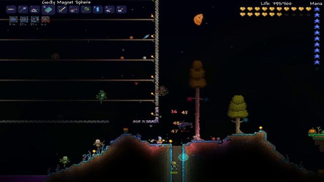 Terraria: Pumpkin Moon and Solar Eclipse [Highlight #17] смотреть онлайн