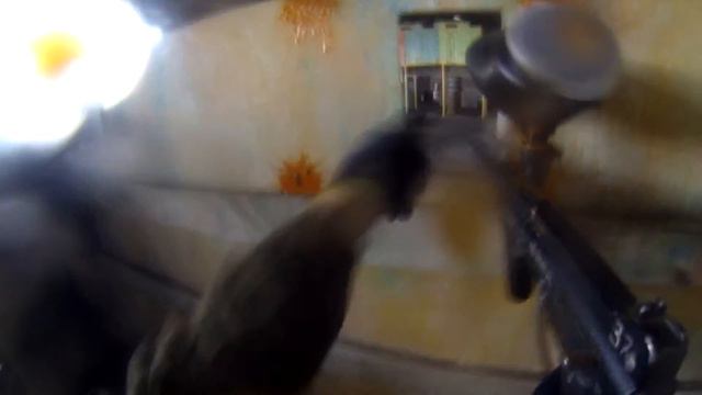 Первая игра в Paintball (Краснодар, клуб Саботаж)