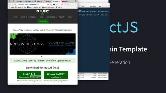 Smart React Admin Template Installation/Build Generation Instructions смотреть онлайн
