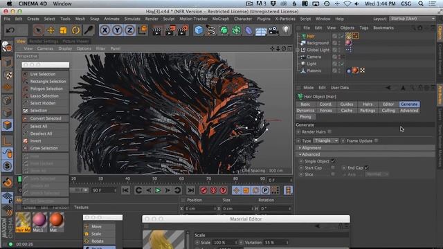 Cinema 4D Hair - Learn how to grow and control hair in Cinema 4D смотреть онлайн
