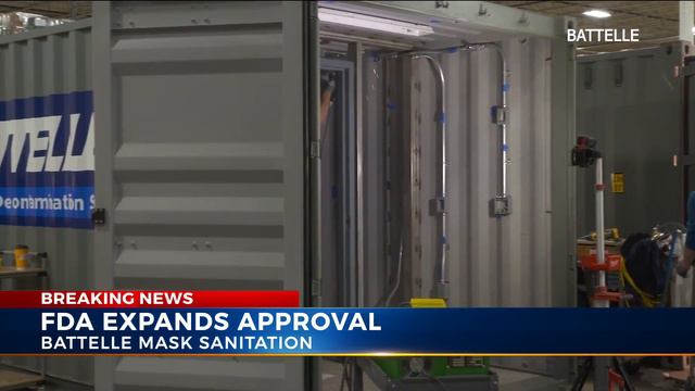 Battelle cleared to sanitize N95 masks at max capacity, operate in other states to help offset coro смотреть онлайн