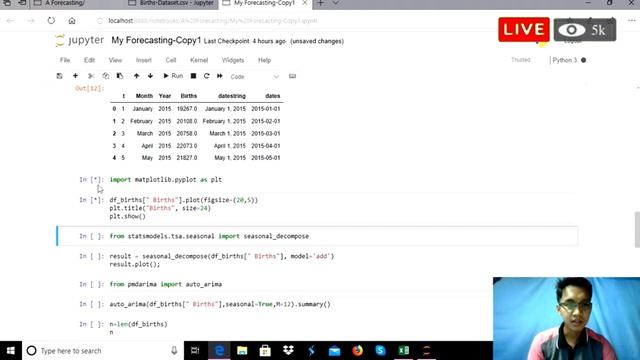 FORECASTING USING ARIMA MODELS смотреть онлайн