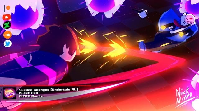 Sudden Changes [Undertale AU] - "Bullet Hell" NITRO Remix (Fixed) смотреть онлайн