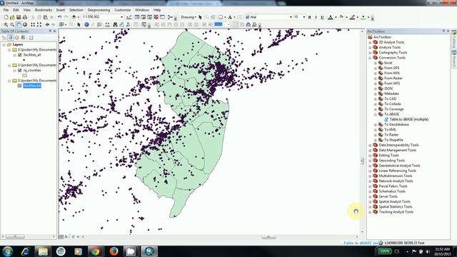 Convert Text (.txt) File to Database (.dbf) File in ArcGIS смотреть онлайн