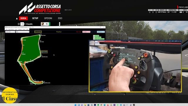 Thrustmaster SF1000 su Assetto Corsa e ACC смотреть онлайн