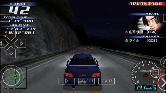 Initial D Street Stage Phase 1 Part 3 PPSSPP Smartphone - Subaru GC8 смотреть онлайн