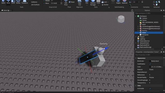 How To Make Bendable Rigs In Roblox Studio WITHOUT Blender! #roblox  #robloxstudio