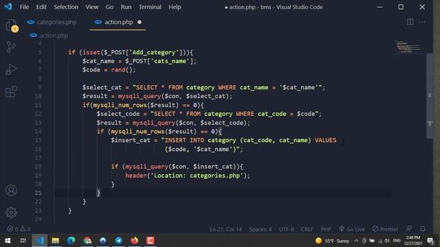 05 PHP and MySQLi Simple cPanel Project смотреть онлайн
