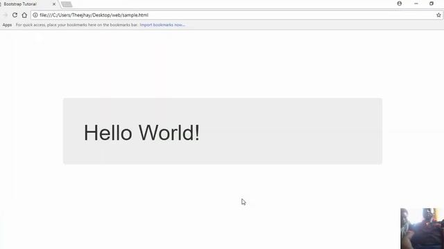 Beginner Bootstrap Tutorial смотреть онлайн