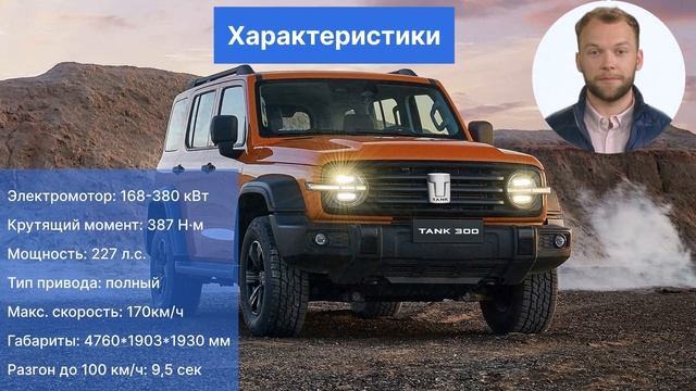 САМЫЙ МОЩНЫЙ КИТАЙСКИЙ ВНЕДОРОЖНИК - Great Wall Tank 300 смотреть онлайн